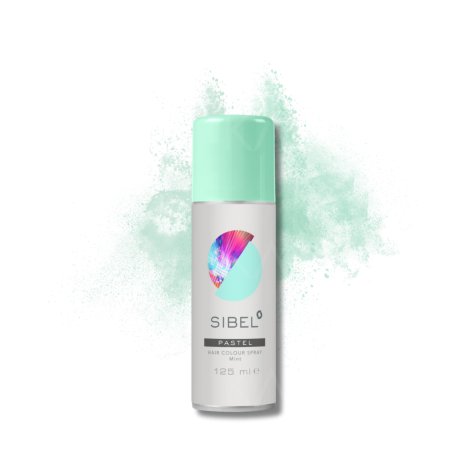 SIBEL HAIR COLOUR SPRAY PASTEL lakier pastelowy 125 ml | Miętowy - 2