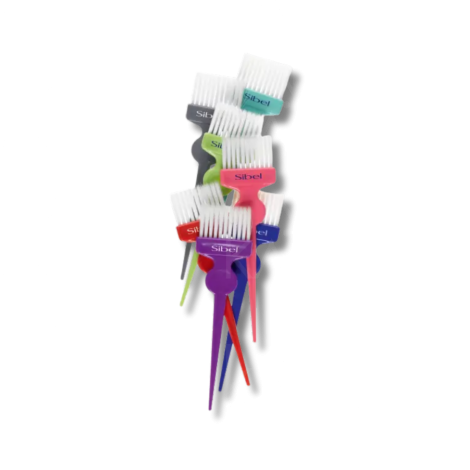 SIBEL MIX&MATCH zestaw pędzli do farbowania 7 kolorów