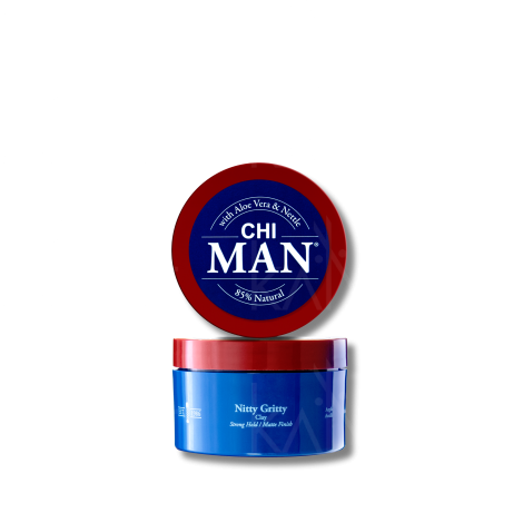 CHI MAN Nitty Gritty Hair Clay matowa glinka do stylizacji włosów 85 g