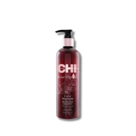 CHI ROSE HIP OIL Color Protect Shampoo szampon do włosów farbowanych 340 ml