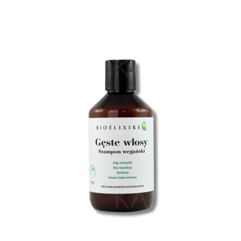 BIOELIXIRE GĘSTE WŁOSY Szampon wegański do włosów 300 ml