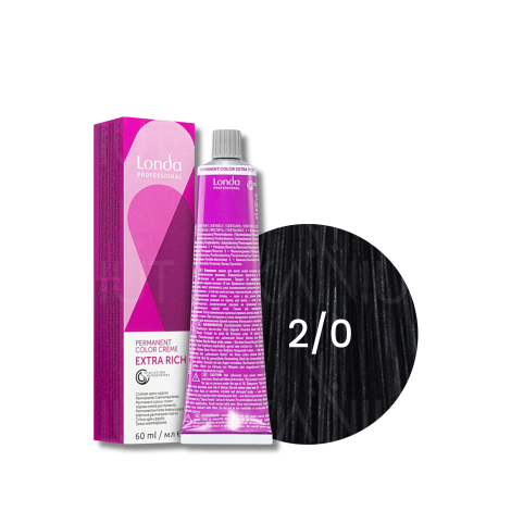 LONDA PROFESSIONAL EXTRA RICH trwała farba do włosów 60 ml | 2/0