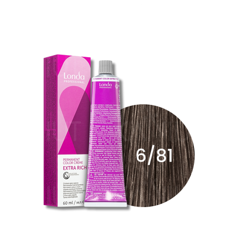 LONDA PROFESSIONAL EXTRA RICH trwała farba do włosów 60 ml | 6/81