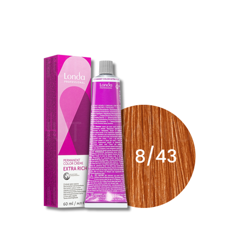LONDA PROFESSIONAL EXTRA RICH trwała farba do włosów 60 ml | 8/43