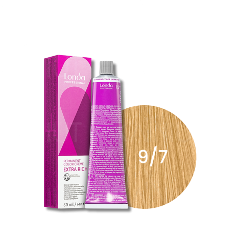 LONDA PROFESSIONAL EXTRA RICH trwała farba do włosów 60 ml | 9/7