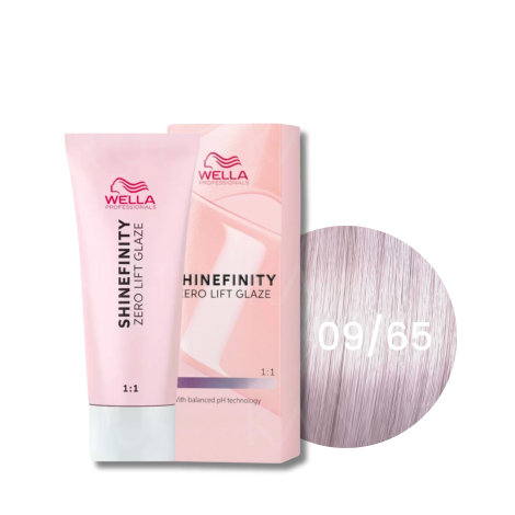 WELLA SHINEFINITY Zero Lift Glaze półtrwała farba do włosów 60 ml | 09/65