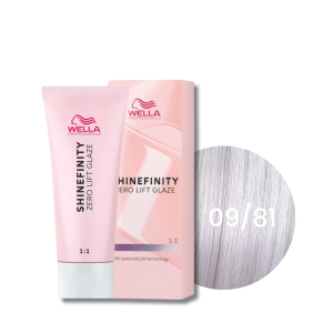 WELLA SHINEFINITY Zero Lift Glaze półtrwała farba do włosów 60 ml | 09/81