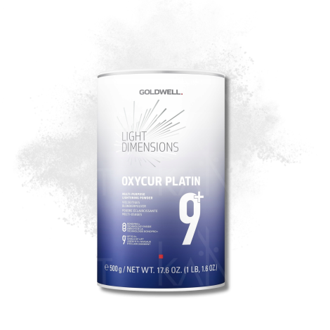 GOLDWELL LIGHT DIMENSIONS Oxycur Platin 9+ rozjaśniacz bezpyłowy 500 ml - 2