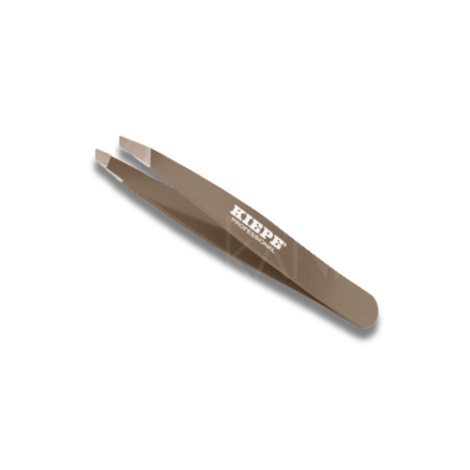 KIEPE DNA K-TWEEZERS pęseta do brwi z etui | Brązowy