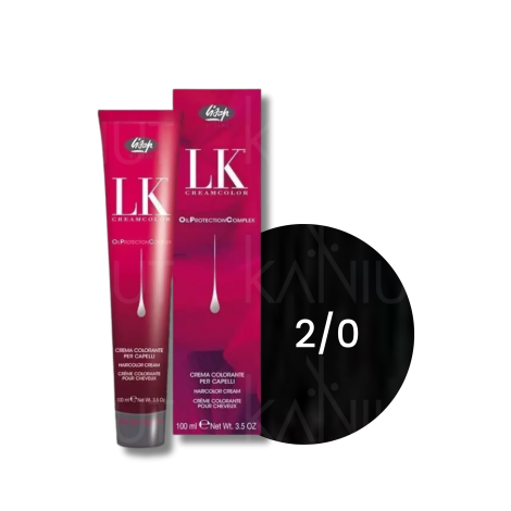 LISAP LK OPC trwała farba do włosów z olejkami 100 ml | 2/0