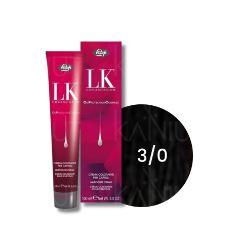 LISAP LK OPC trwała farba do włosów z olejkami 100 ml | 3/0