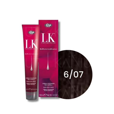 LISAP LK OPC trwała farba do włosów z olejkami 100 ml | 6/07