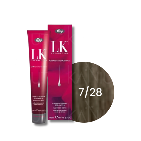 LISAP LK OPC trwała farba do włosów z olejkami 100 ml | 7/28