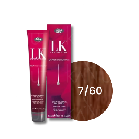 LISAP LK OPC trwała farba do włosów z olejkami 100 ml | 7/60