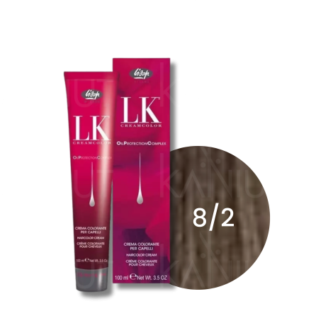 LISAP LK OPC trwała farba do włosów z olejkami 100 ml | 8/2