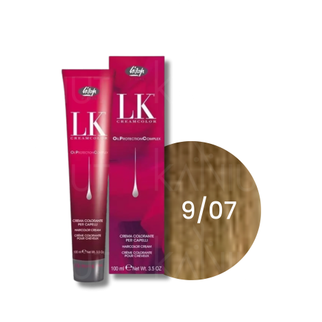 LISAP LK OPC trwała farba do włosów z olejkami 100 ml | 9/07