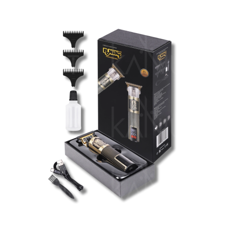 PONIKS trymer maszynka do strzyżenia włosów i brody z ekranem LCD - 3