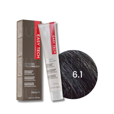 VERSUM EASY TECH profesjonalna trwała farba do włosów 100 ml | 6.1