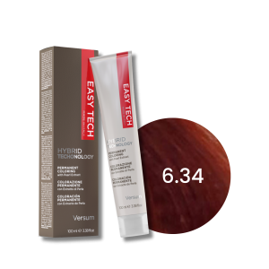 VERSUM EASY TECH profesjonalna trwała farba do włosów 100 ml | 6.34