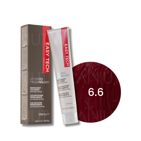 VERSUM EASY TECH profesjonalna trwała farba do włosów 100 ml | 6.6