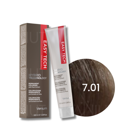 VERSUM EASY TECH profesjonalna trwała farba do włosów 100 ml | 7.01