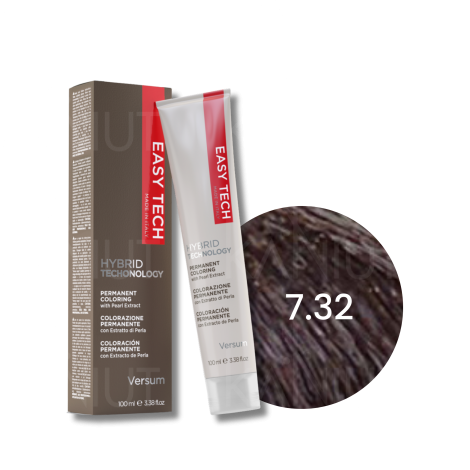 VERSUM EASY TECH profesjonalna trwała farba do włosów 100 ml | 7.32