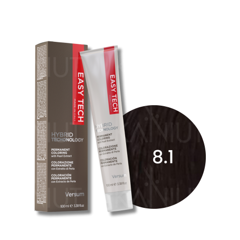 VERSUM EASY TECH profesjonalna trwała farba do włosów 100 ml | 8.1
