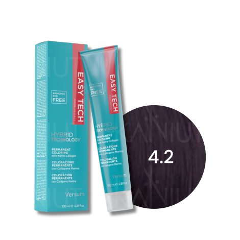 VERSUM EASY TECH trwała farba do włosów bez amoniaku 100 ml | 4.2