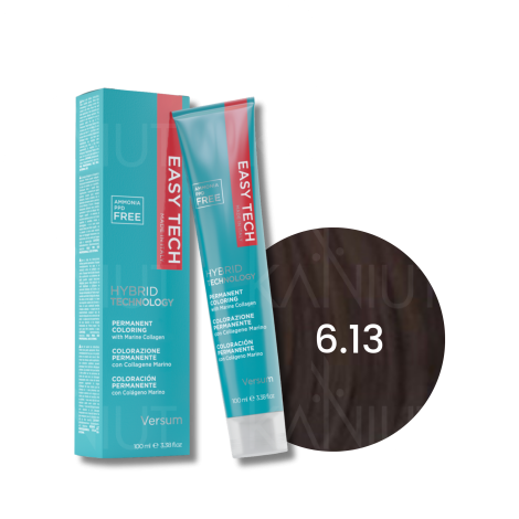VERSUM EASY TECH trwała farba do włosów bez amoniaku 100 ml | 6.13