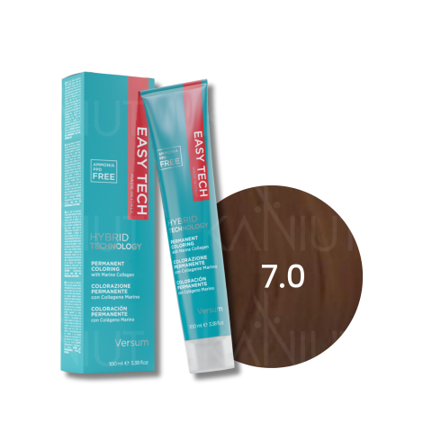 VERSUM EASY TECH trwała farba do włosów bez amoniaku 100 ml | 7.0