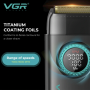VGR PRO 4IN1 zestaw w walizce | maszynka + trymer + golarka + suszarka - 7