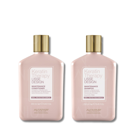 ALFAPARF KERATIN THERAPY zestaw szampon + odżywka 250+250 ml