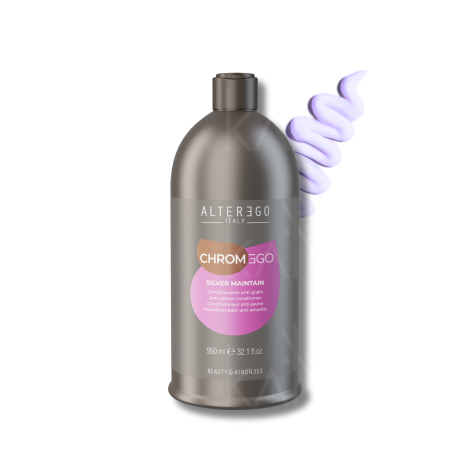 ALTER EGO CHROMEGO Silver Maintain odżywka przeciw żółtym odcieniom 950 ml - 2