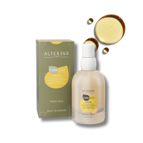 ALTER EGO CUREEGO Silk Oil olejek nadający efekt jedwabistych włosów 100 ml - 2