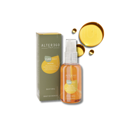 ALTER EGO CUREEGO Silk Oil olejek nadający efekt jedwabistych włosów 50 ml - 2
