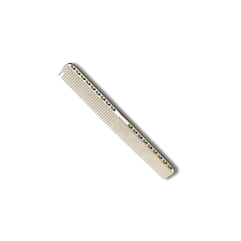 DK-COMB grzebień fryzjerski metalowy do strzyżenia krótki | Złoty