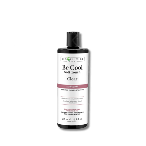 BIOELIXIRE EXPERT BE COOL Soft Touch Clear kwasowa farba do włosów 500 ml