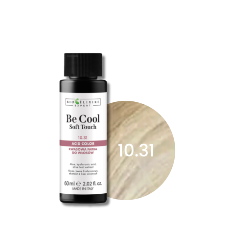 BIOELIXIRE EXPERT BE COOL Soft Touch kwasowa farba do włosów 60 ml | 10.31
