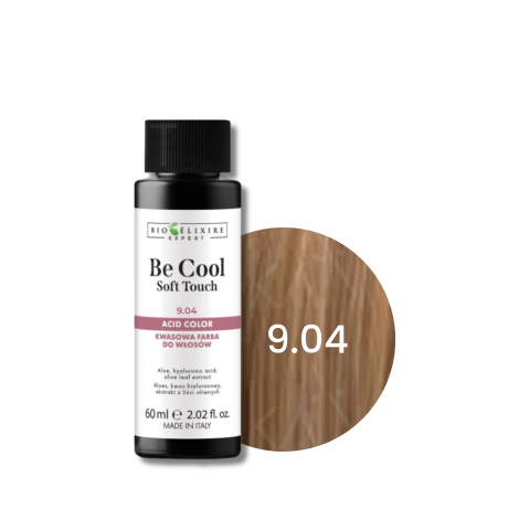 BIOELIXIRE EXPERT BE COOL Soft Touch kwasowa farba do włosów 60 ml | 9.04