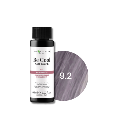 BIOELIXIRE EXPERT BE COOL Soft Touch kwasowa farba do włosów 60 ml | 9.2
