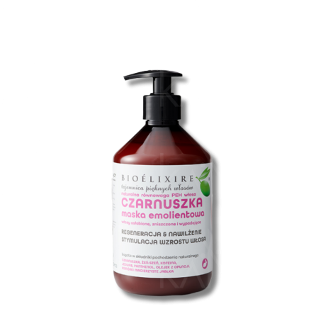 BIOELIXIRE ESSENTIAL Czarnuszka maska regenerująca do włosów 500 ml