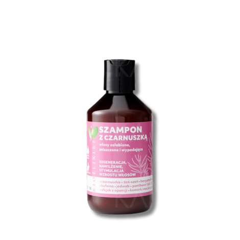 BIOELIXIRE ESSENTIAL Czarnuszka szampon regenerujący do włosów 300 ml