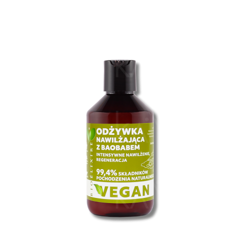 BIOELIXIRE ESSENTIAL Vegan Baobab odżywka nawilżająca do włosów 300 ml