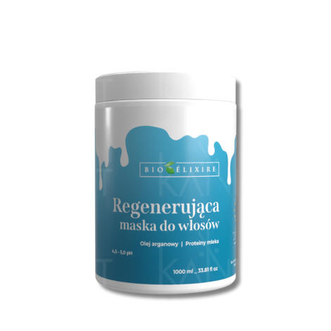 BIOELIXIRE Argan regenerująca maska arganowa do włosów 1000 ml