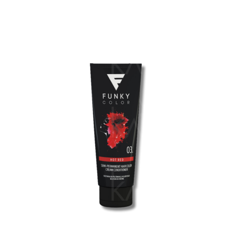 FUNKY COLOR toner odżywka koloryzująca w kremie 100 ml | 03 Hot Red