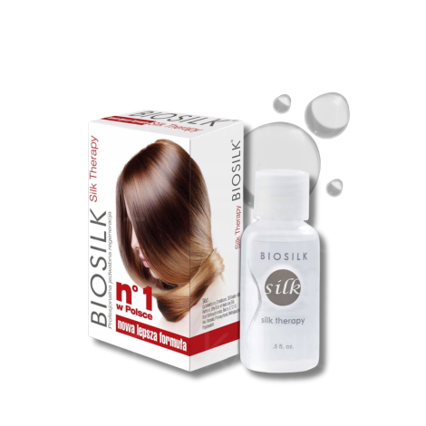 BIOSILK SILK THERAPY Original jedwab do włosów bez spłukiwania 15 ml - 2