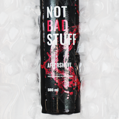 NOT BAD STUFF BARBER Aftershave chłodząca woda po goleniu 500 ml - 3