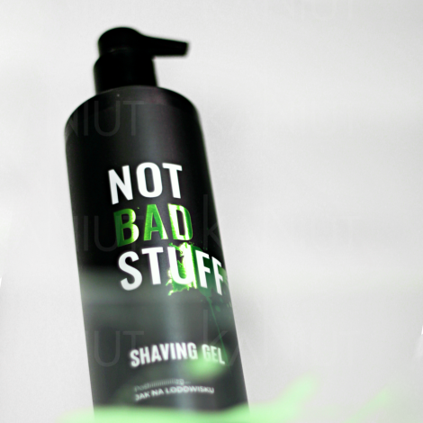 NOT BAD STUFF BARBER Shaving Gel żel do golenia o zapachu kolońskim 500 ml - 3