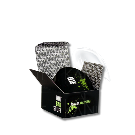 NOT BAD STUFF BARBER Klasyczna pomada o zapachu kiwi i kaktusa 200 ml - 2