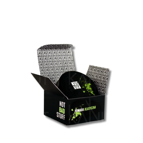 NOT BAD STUFF BARBER Klasyczna pomada o zapachu kiwi i kaktusa 200 ml
